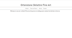 Desktop Screenshot of ortenstonedelattre.com